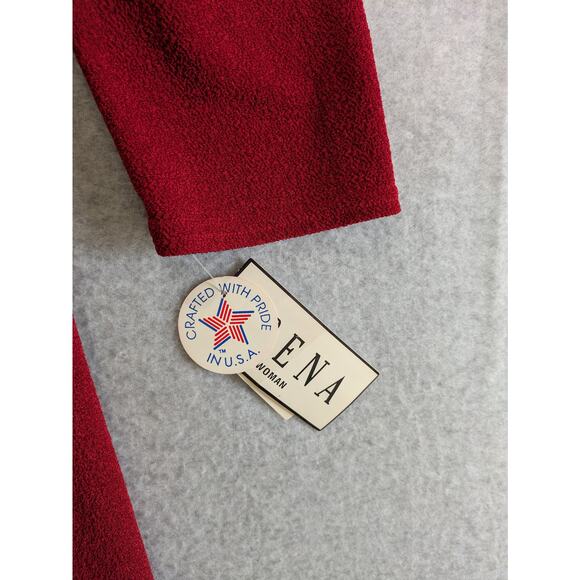 Erena Blouse Women's Plus 2X Red 2 In 1 Style with Inner Long Sleeves Top NWT - Picture 6 of 11